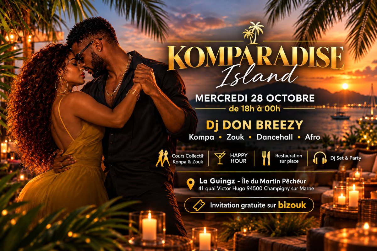 Closing Komparadise Island 🏝️ Mercredi An Ba Fey