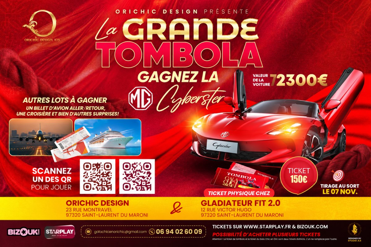 La Grande Tombola Du Gala Chic En Orichic
