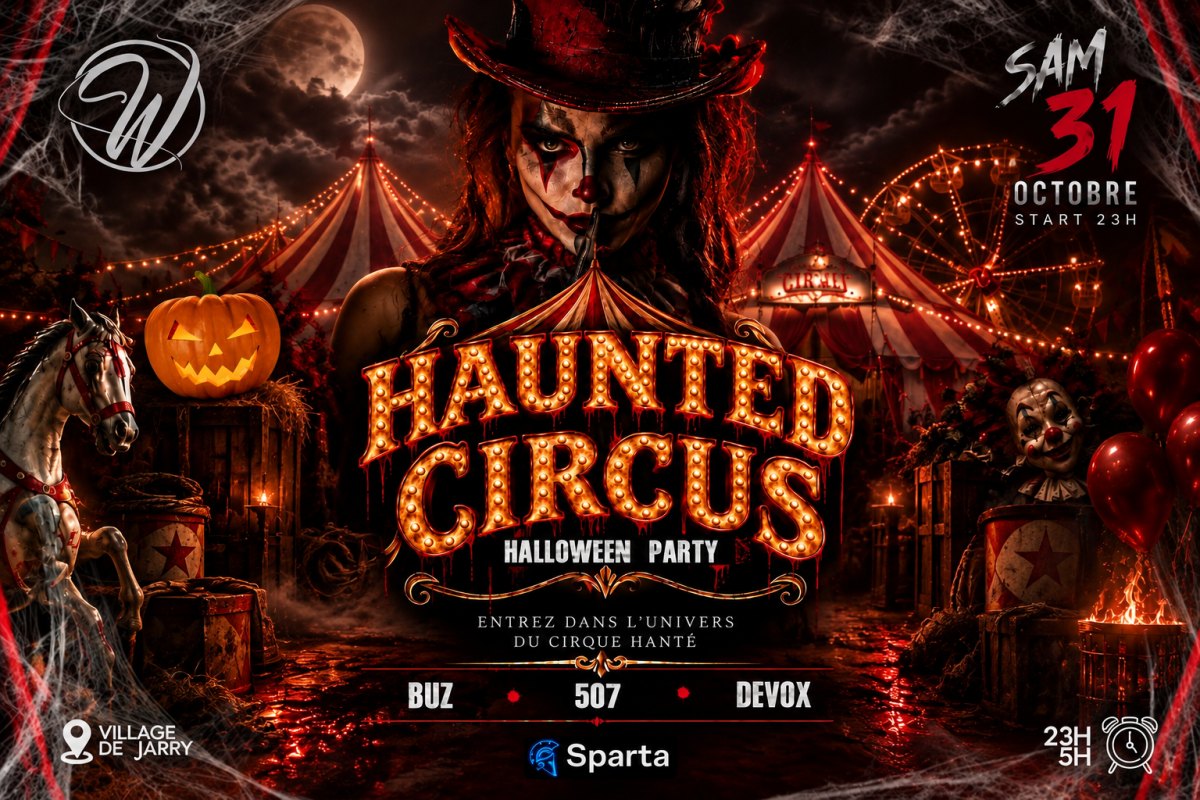 Halloween Du W Club - Haunted Circus