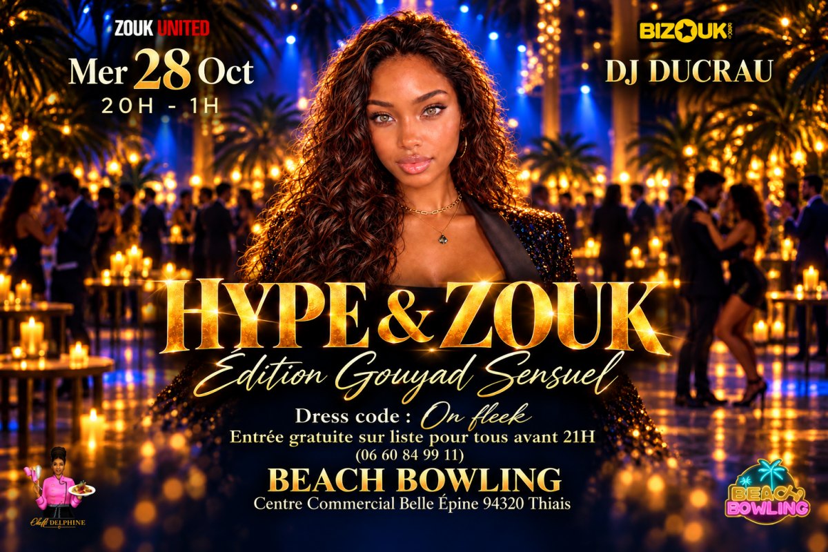 Hype & Zouk Édition Konp'Hallowen Avec Dj Ducrau