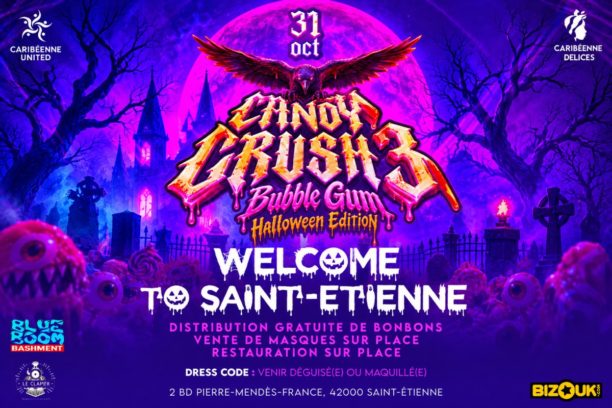 Candy Crush 3 – Bubble Gum Halloween Edition
