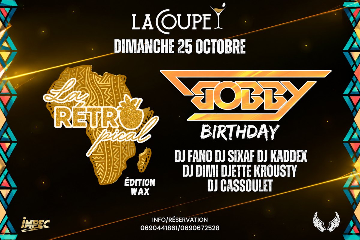 Retropical Dj Bobby Birthday