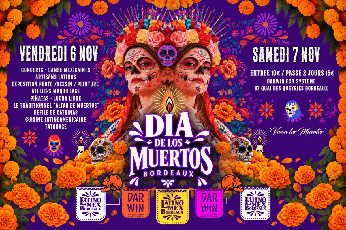 Dia De Muertos Bordeaux