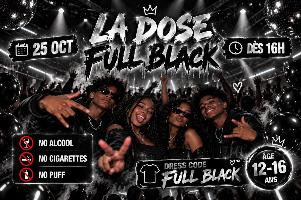 La Dose Full Black (12-16ans)