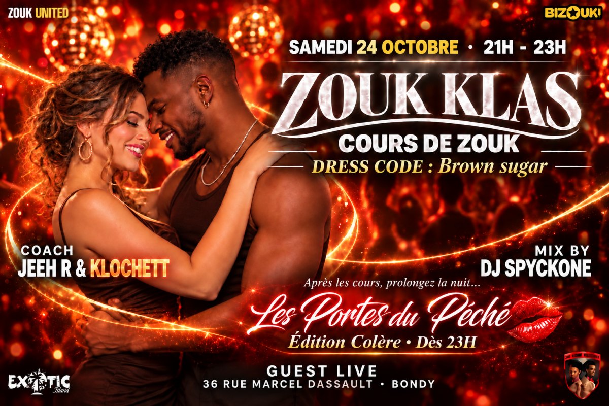 Zouk Klas - Cours De Zouk + Soirée