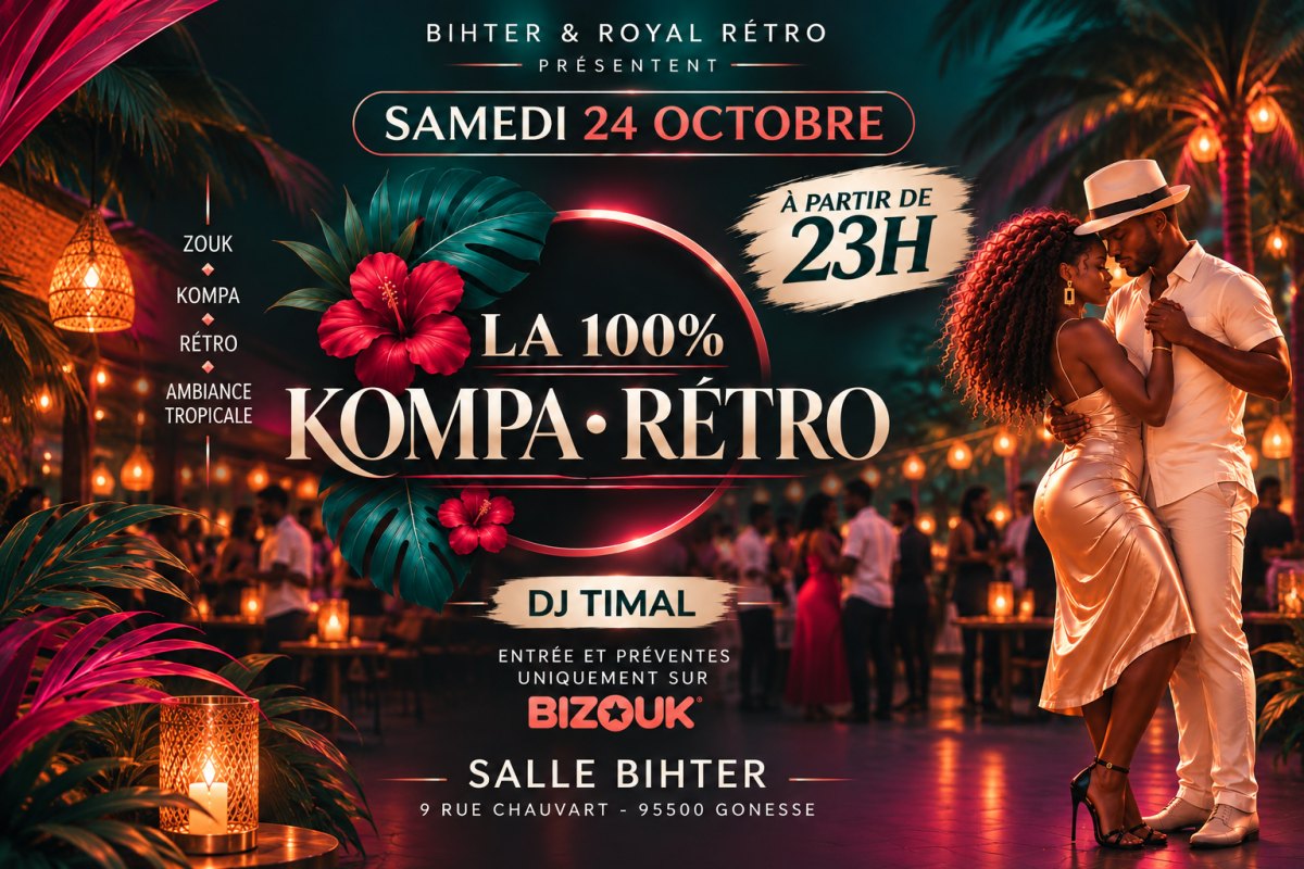 La 100% Zouk Kompa Rétro