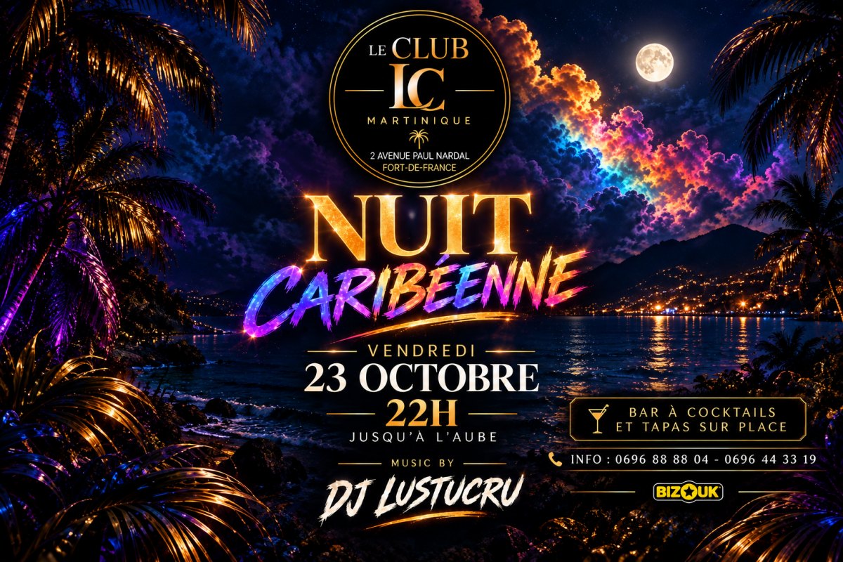 Nuit Caribéenne ‼️