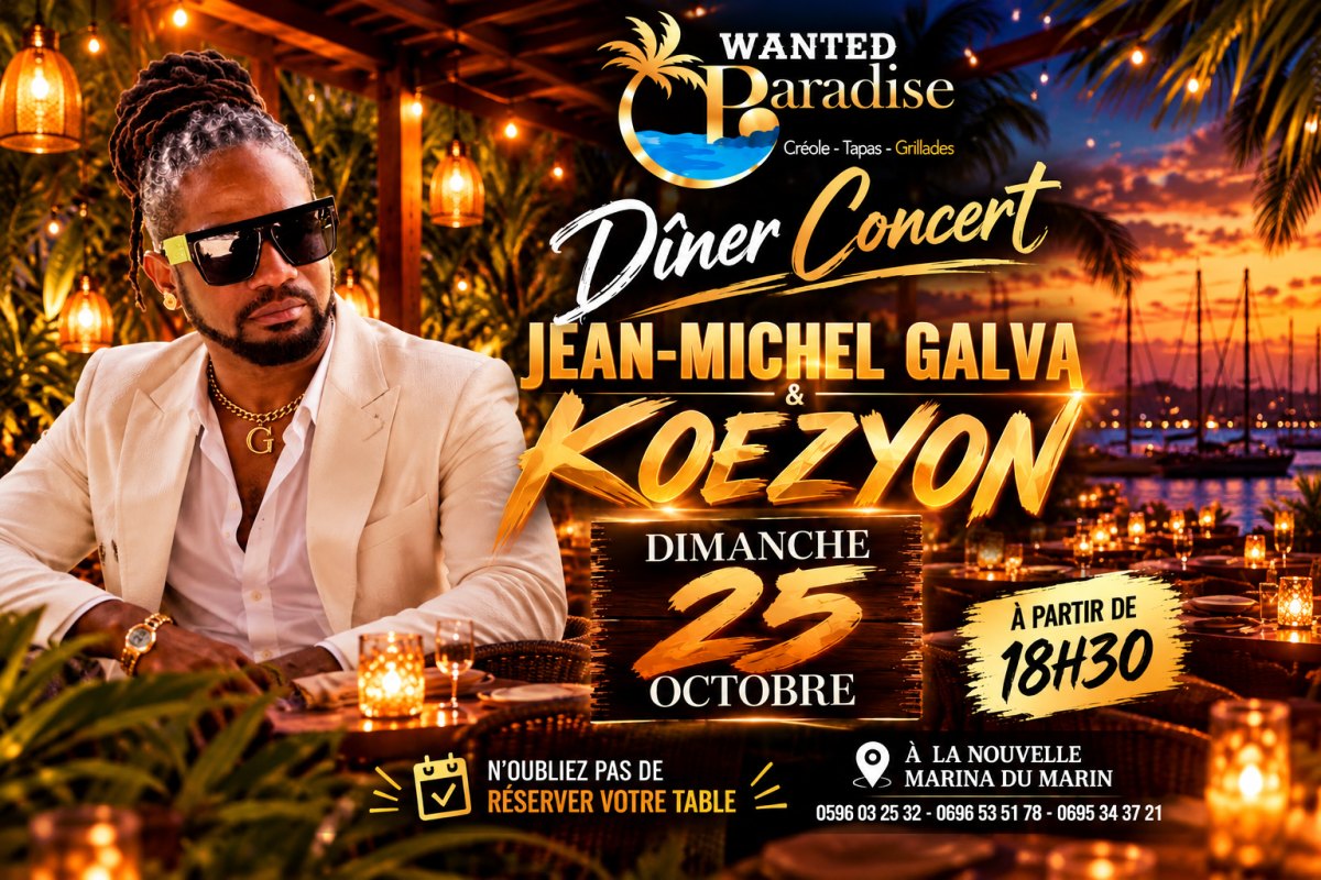 Dîner Concert Live Koezyon & Jm Galva