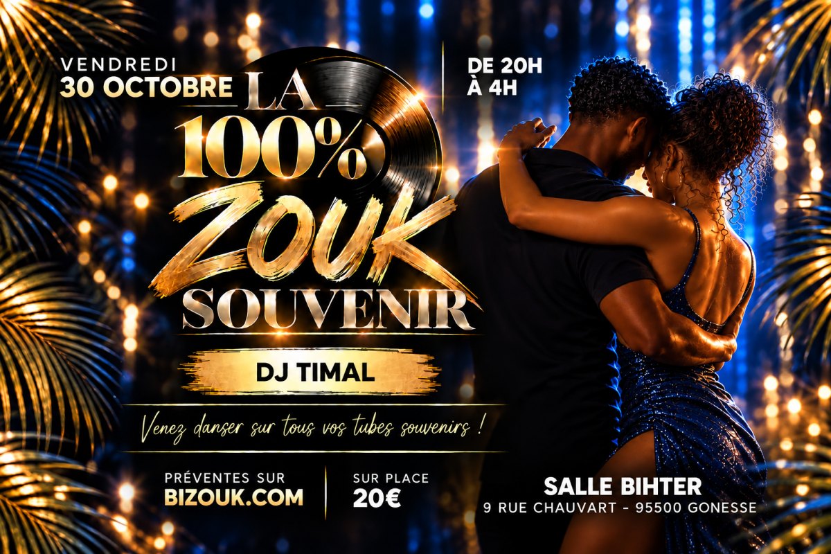 La 100% Zouk Souvenir