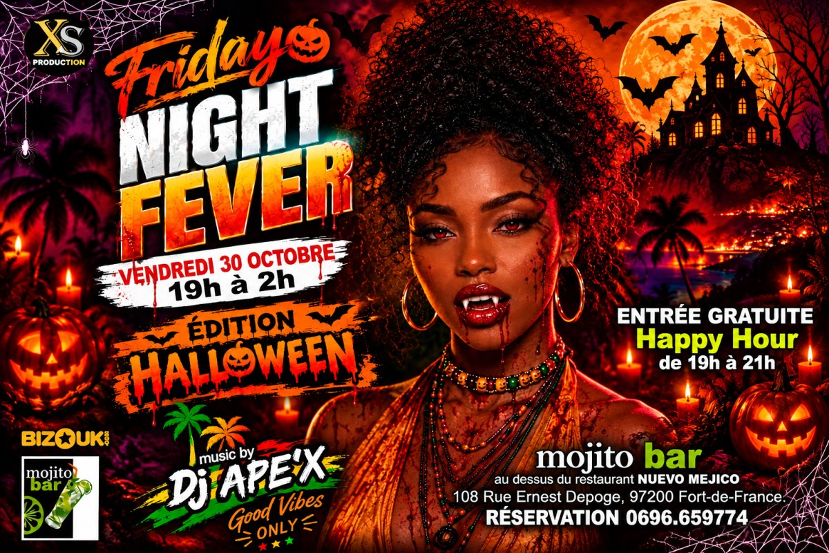 Friday Night Fever Halloween - Dj Ape'X ( À 3 Minutes À Pied De La Rue Colorée )
