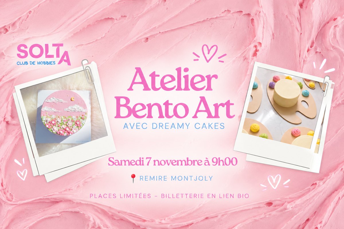 Bento Art – Atelier Créatif 100 % Féminin
