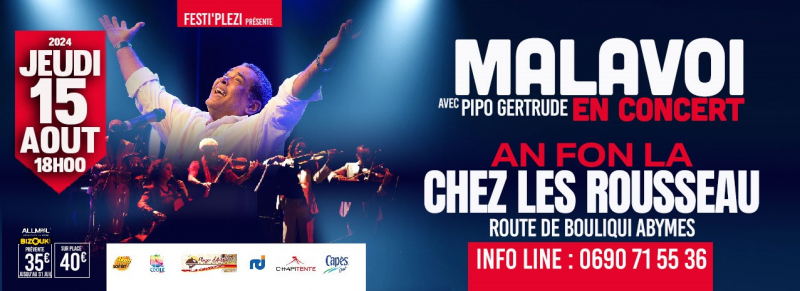 Malavoi En Concert Avec Pipo Gertrude - AN FON LA - Guadeloupe | Bizouk.com