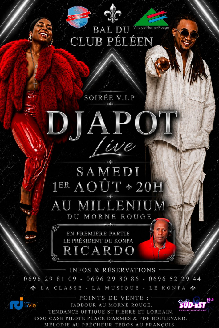 Vip Bal 3 Djapot Soirée Vip - Martinique | Bizouk.com